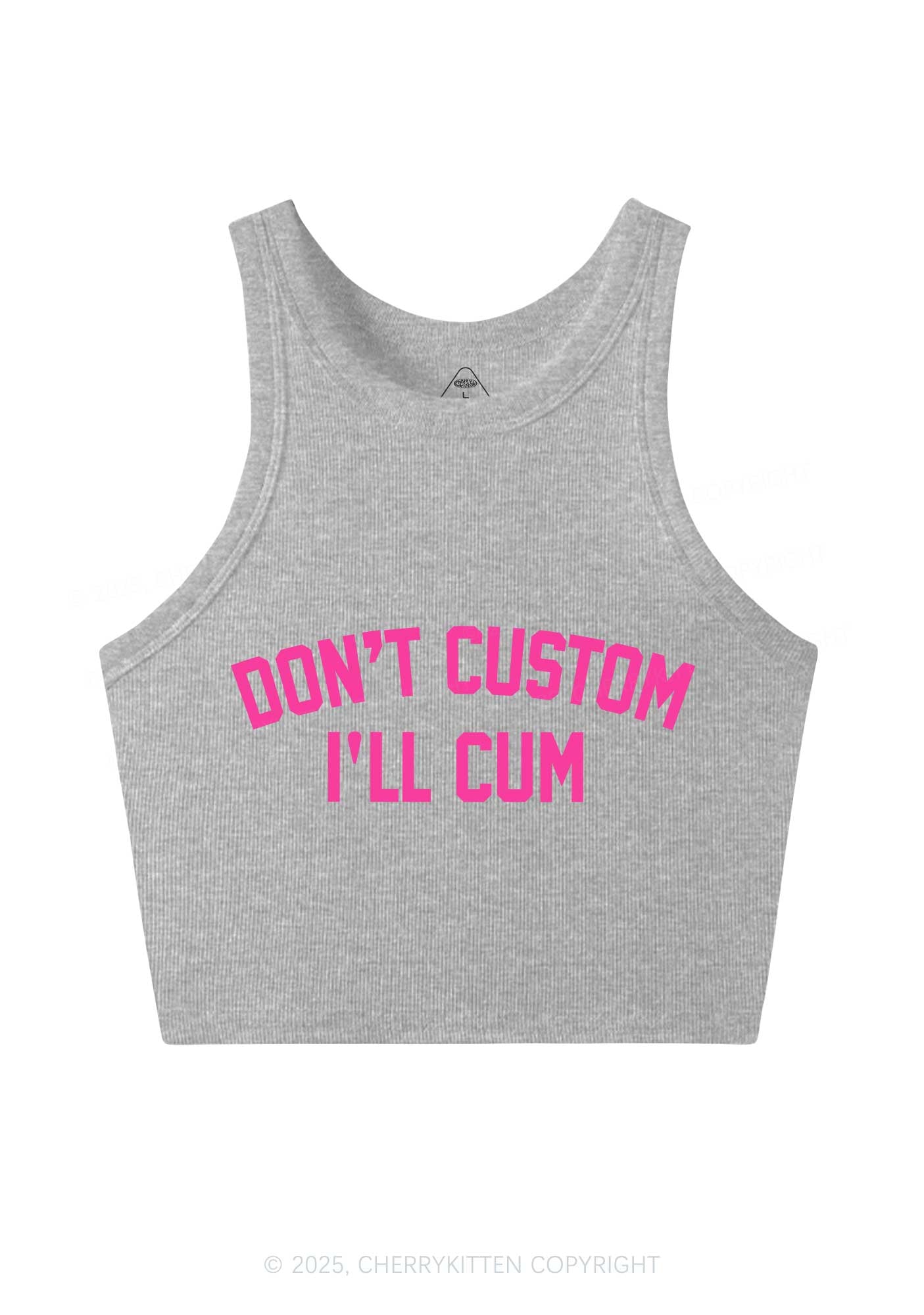 Dont Custom Y2K Crop Tank Top Cherrykitten