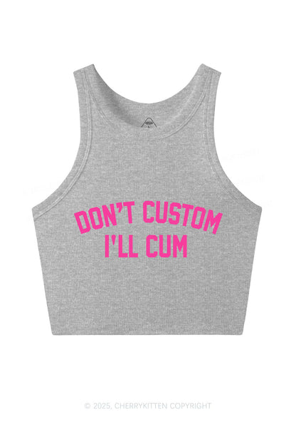 Dont Custom Y2K Crop Tank Top Cherrykitten