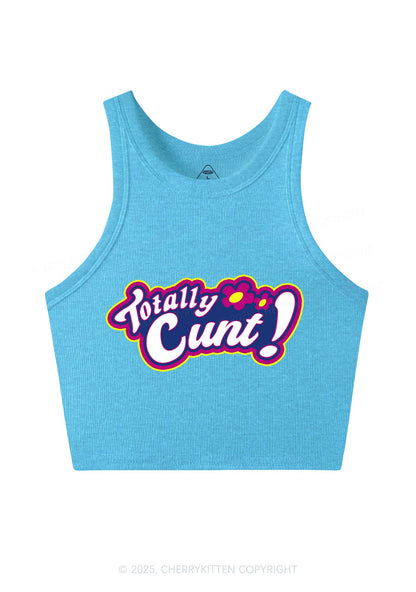 Totally Cxxt Y2K Crop Tank Top Cherrykitten