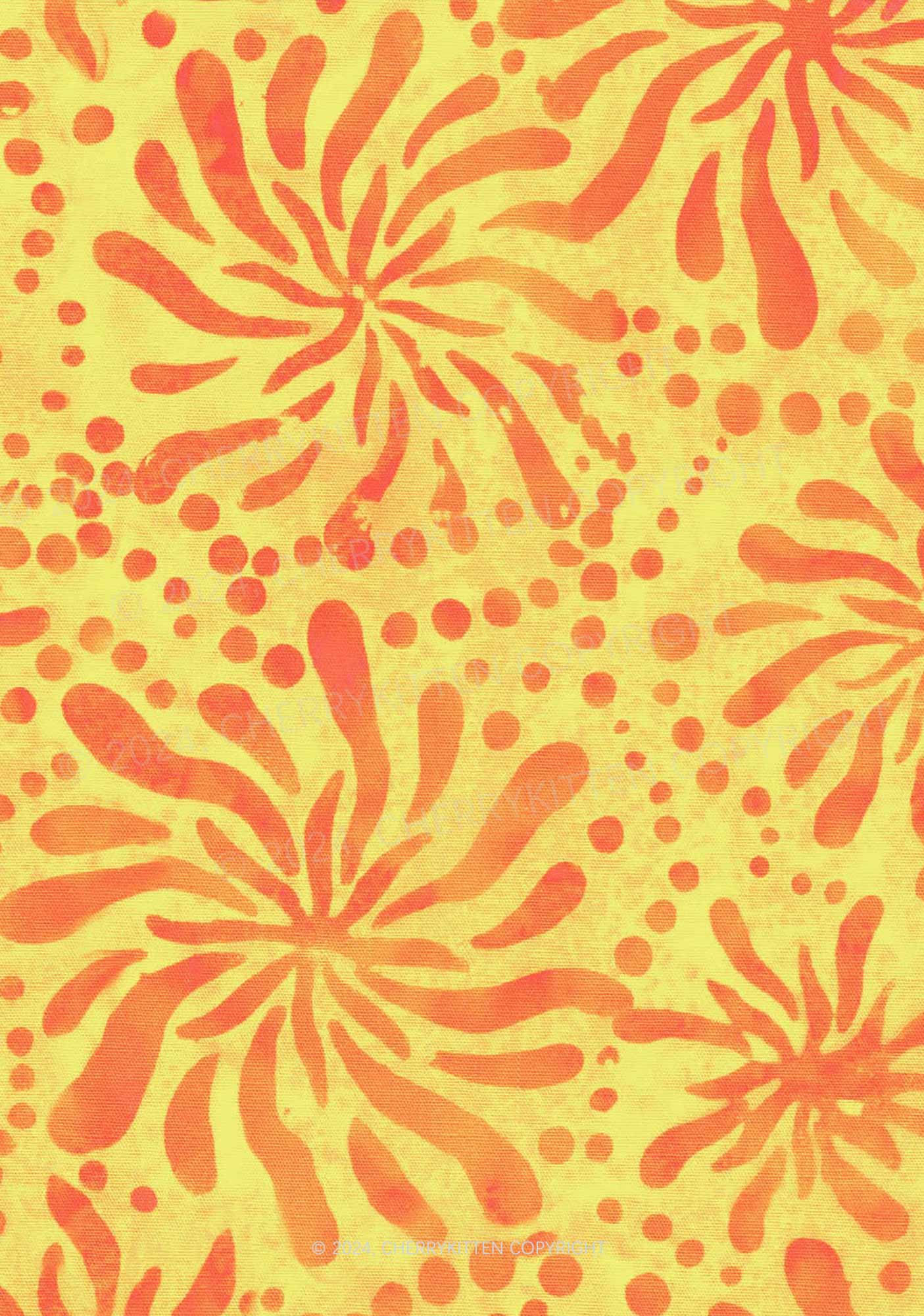 Vibrant Floral Dots Y2K Print Bikini Set Cherrykitten