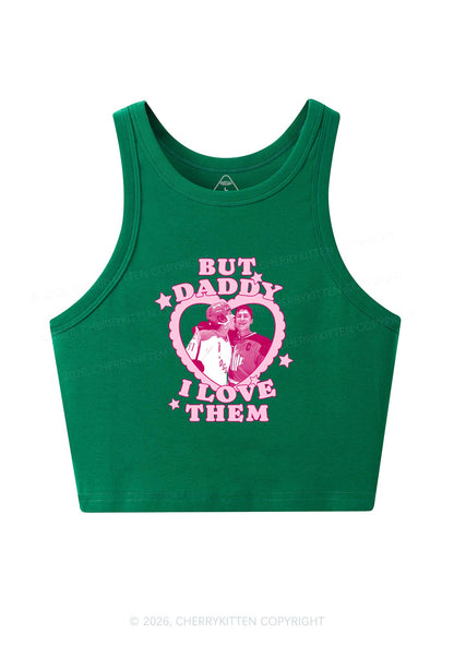 But Daddy I Love Them HR Y2K Crop Tank Top Cherrykitten