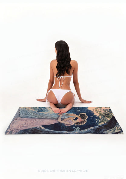 Best Friends Pride Y2K Beach Towel Cherrykitten