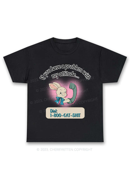 You Have A Problem Y2K Chunky Shirt Cherrykitten