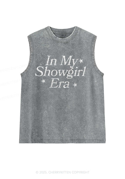 Glitter In My Era TS Y2K Washed Muscle Tank Cherrykitten