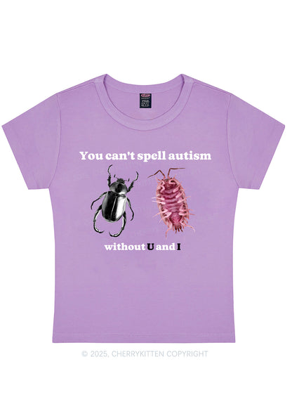 Autism Insect Y2K Baby Tee Cherrykitten