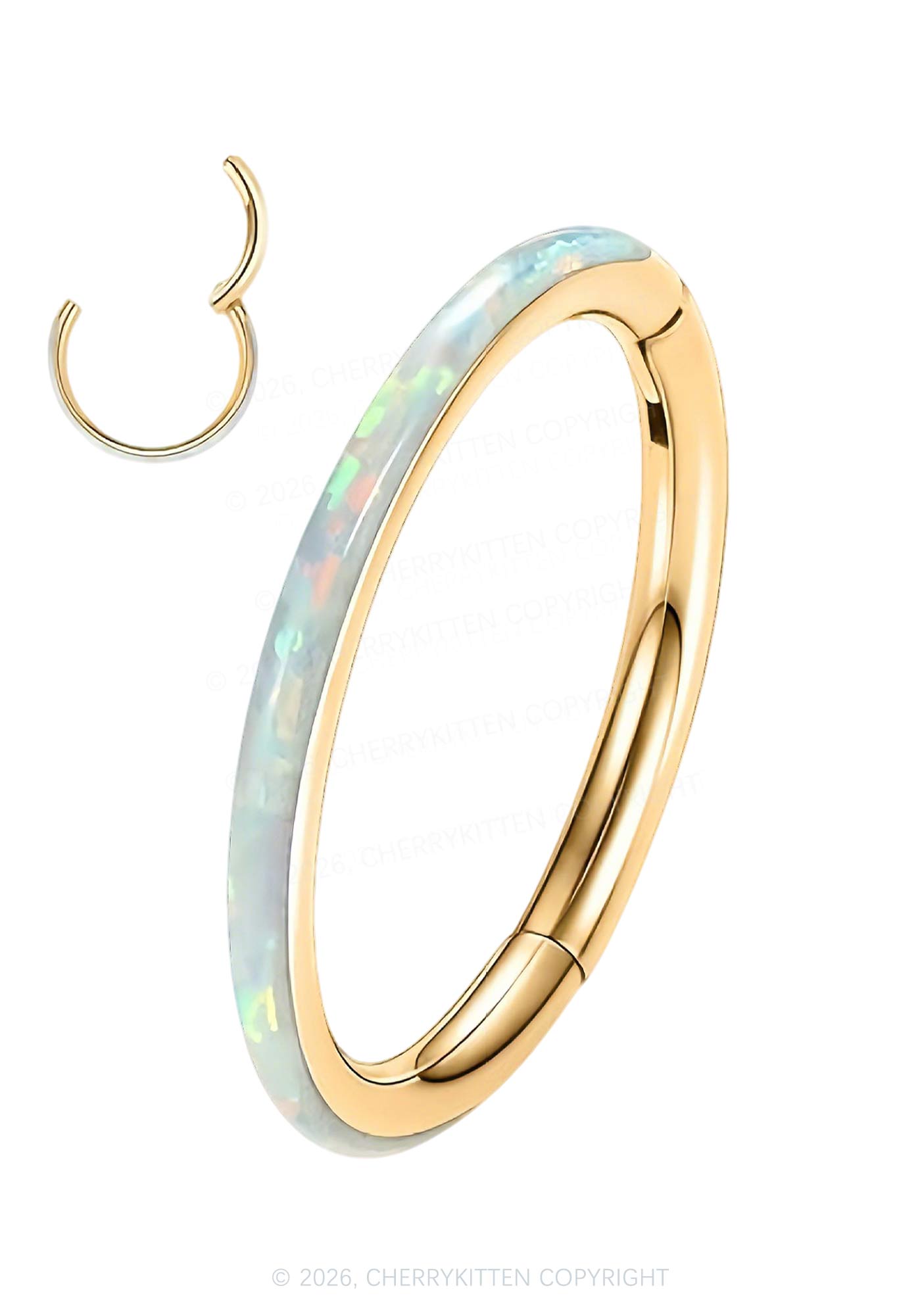1pc Glitter Nose Ring Y2K Piercing Cherrykitten