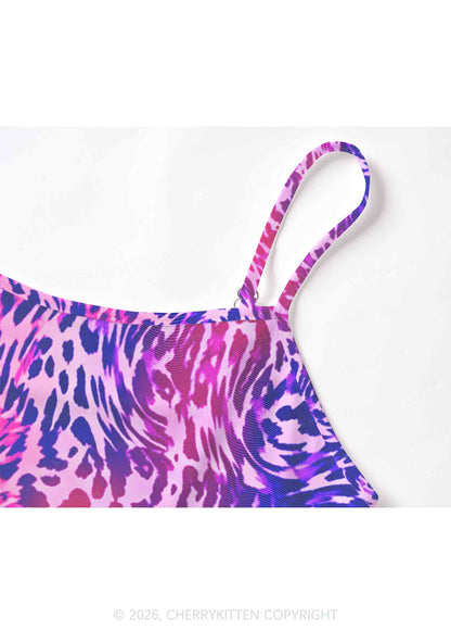 Bisexual Leopard Pride Y2K Mesh Cami Tank Cherrykitten