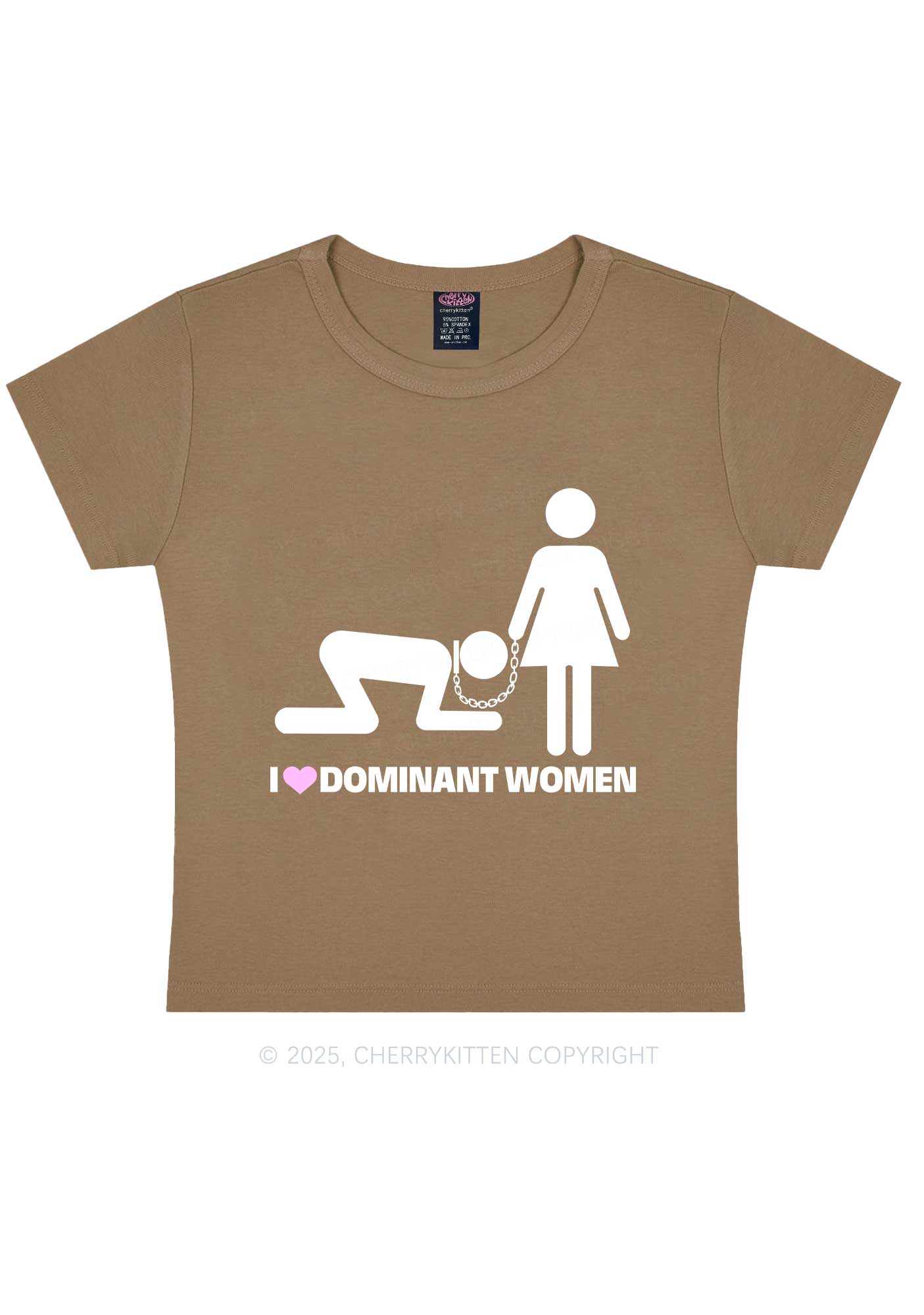 Love D Women Pride Y2K Baby Tee Cherrykitten