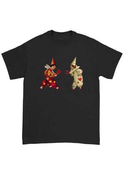 Heart Bow Knot Kids Chunky Shirt