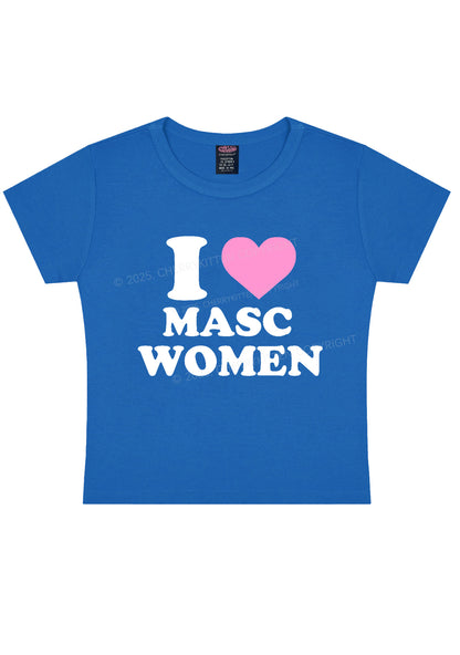 I Love Masc Women Pride Y2K Baby Tee Cherrykitten