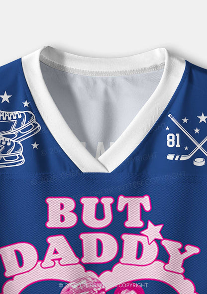 But Daddy I Love Them HR Y2K Crop Sport Jersey Shirts Cherrykitten