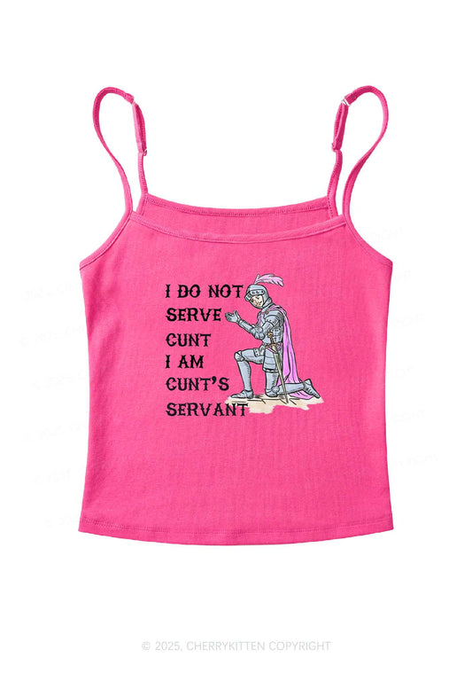 I Am Cxxt Servant Y2K Spaghetti Strap Cami Cherrykitten