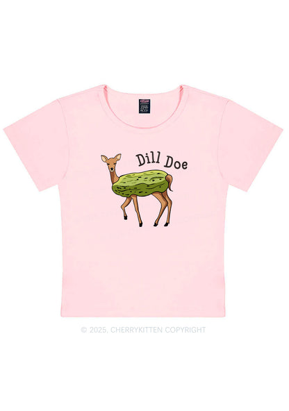 Dill Doe Y2K Baby Tee Cherrykitten