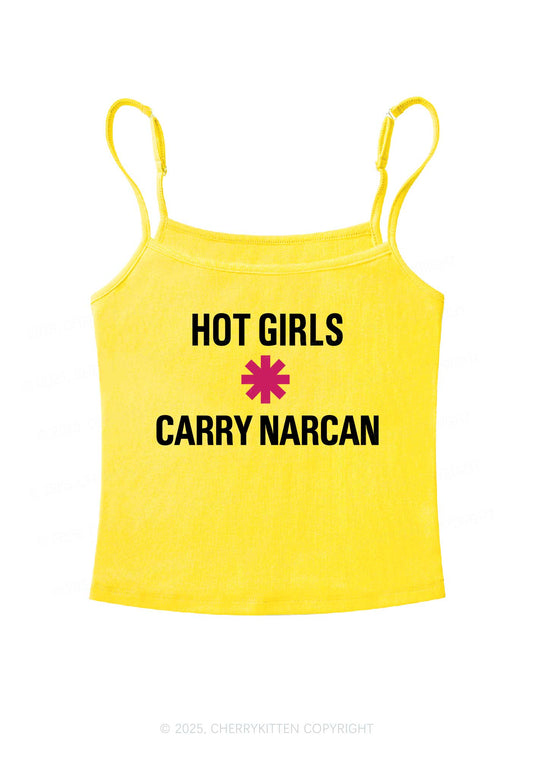 Hot Girls Carry Nxrcan Y2K Spaghetti Strap Cami Cherrykitten