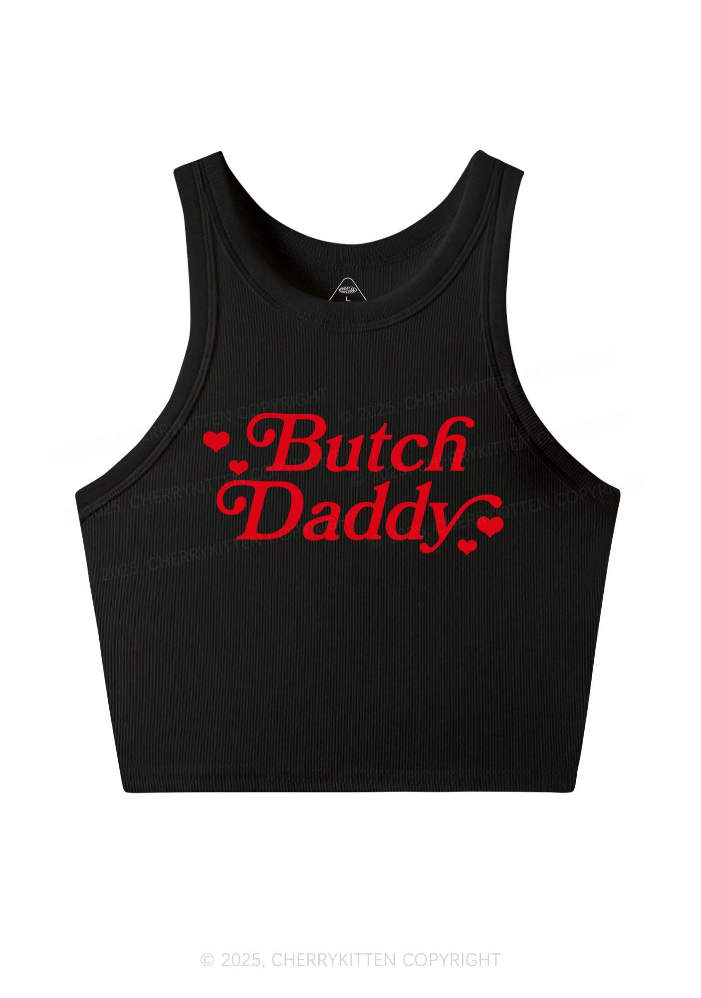 Butch Daddy Y2K Crop Tank Top Cherrykitten
