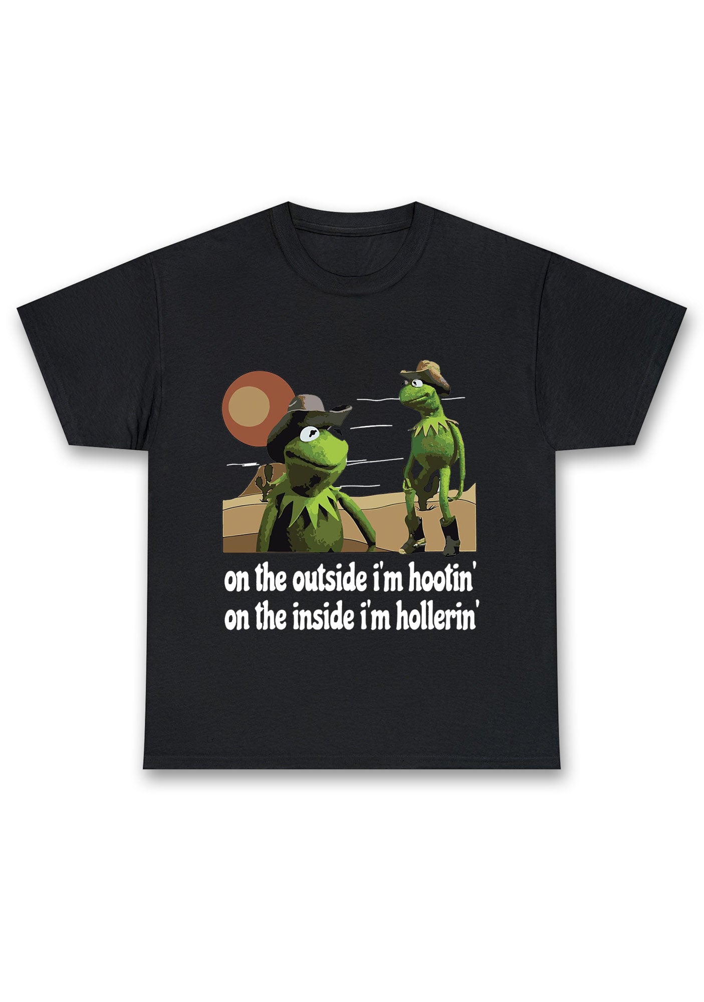 On The Outside I'm Hootin' Chunky Shirt