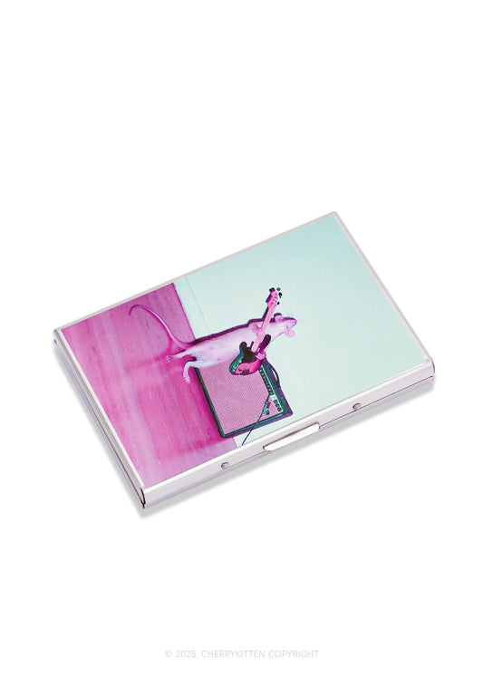 Rat Guitarist Y2K Mirror Cigarette Case Cherrykitten