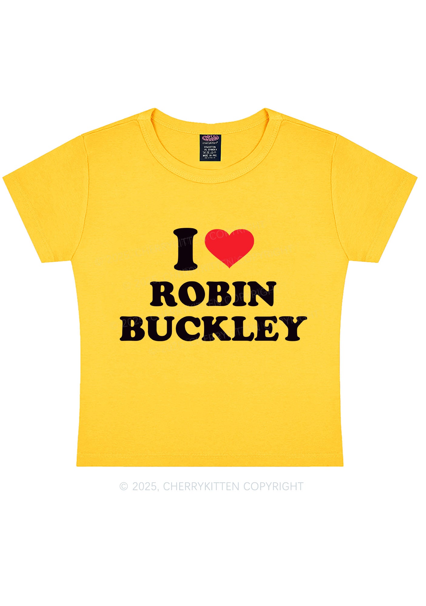 I Love RB Pride Y2K Baby Tee Cherrykitten