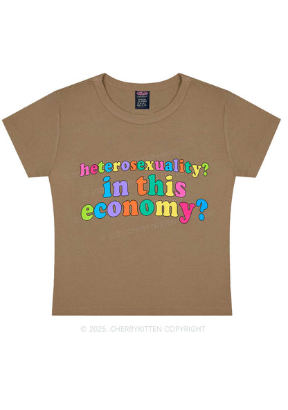 Heterosexuality In This Economy Pride Y2K Baby Tee Cherrykitten