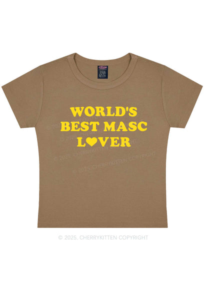 Worlds Best Masc Lover Pride Y2K Baby Tee Cherrykitten