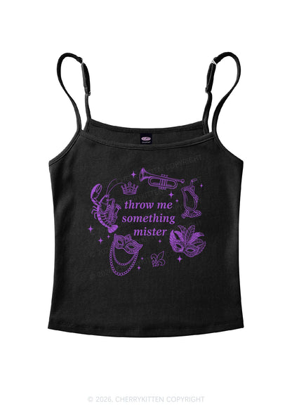 Throw Me Something Mister Y2K Spaghetti Strap Cami Cherrykitten
