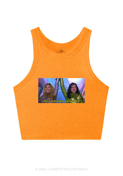 This Is What Dreams Are Y2K Crop Tank Top Cherrykitten
