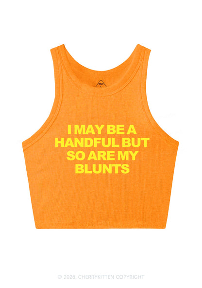 Handful Blunts Y2K Crop Tank Top Cherrykitten