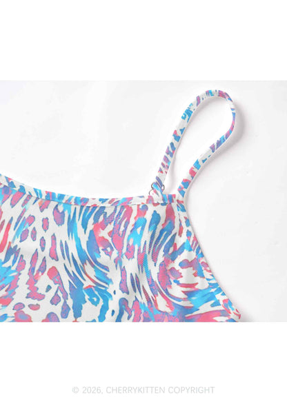 Trans Leopard Pride Y2K Mesh Cami Tank Cherrykitten