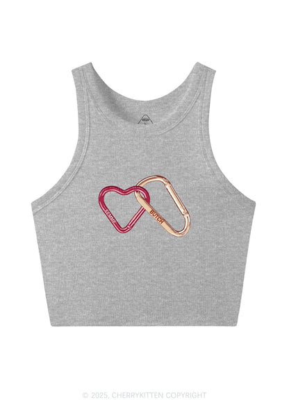 Femme Butch Y2K Crop Tank Top Cherrykitten