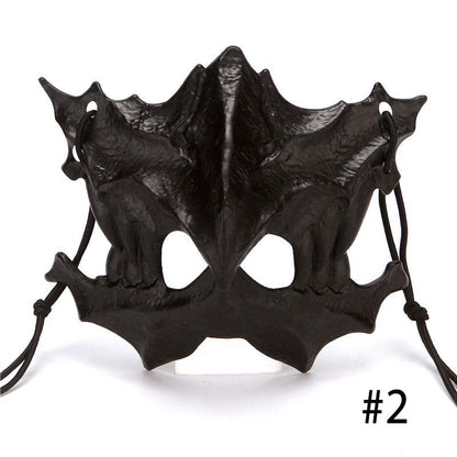 Halloween Horror Quadratic Element Y2K Half Face Animal Mask