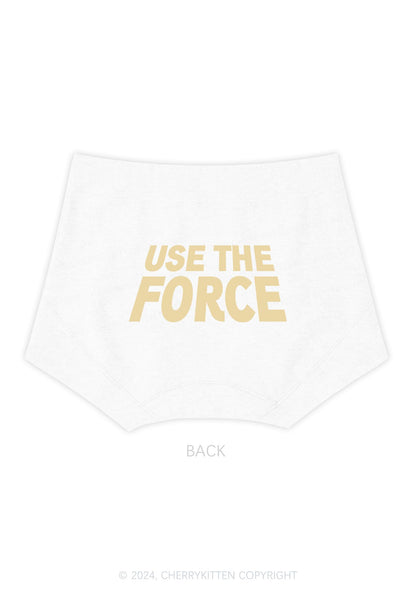 Use the Force Y2K Mid Rise Waist Boyshort Cherrykitten