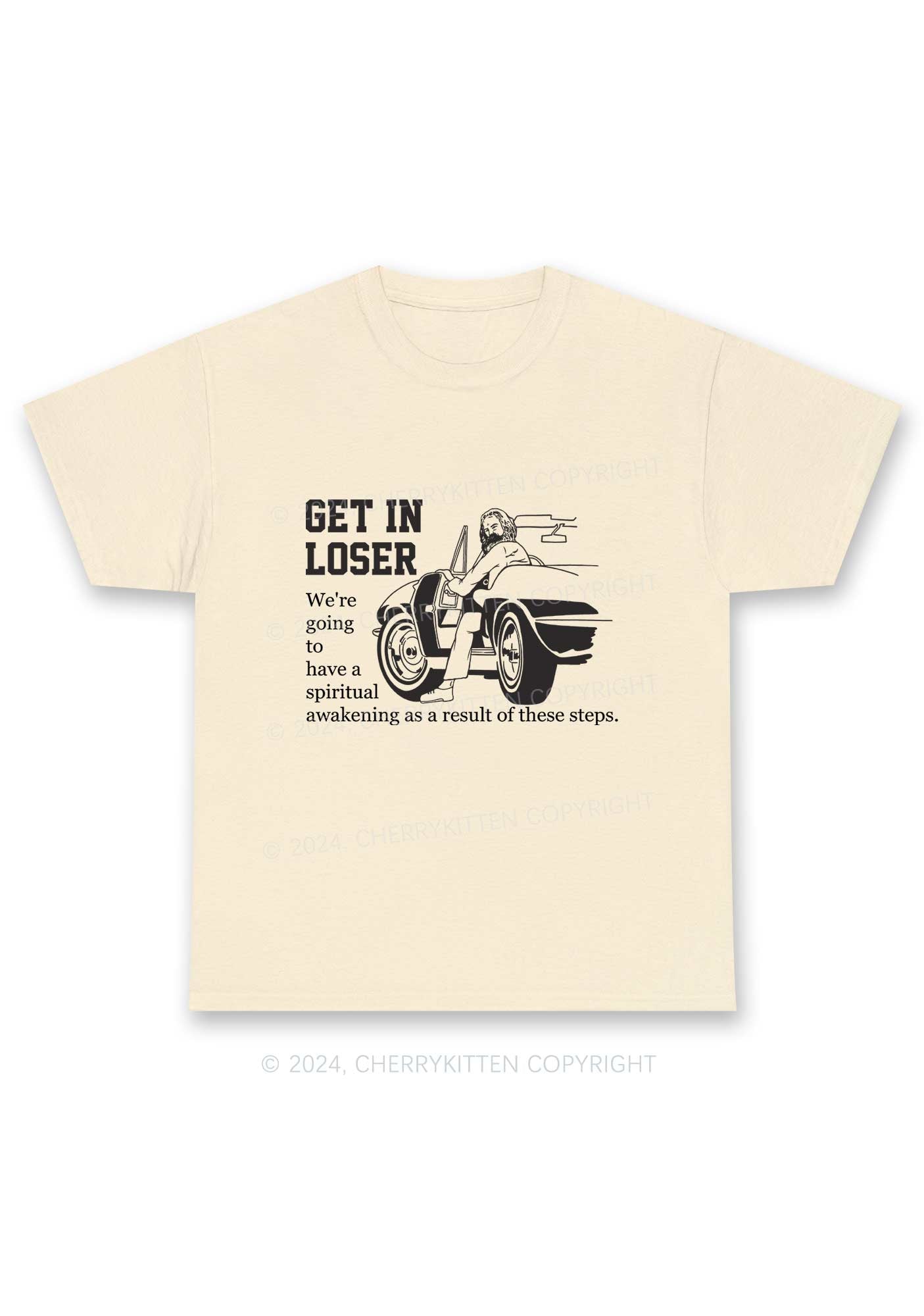 Spiritual Awakening Y2K Chunky Shirt Cherrykitten