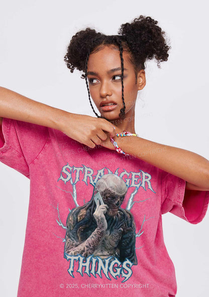 VN On Call Y2K Shirts Washed Tee Cherrykitten