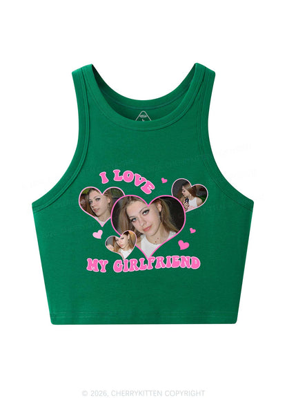 Custom I Love My BF GF Valentine's Day Y2K Crop Tank Top Cherrykitten