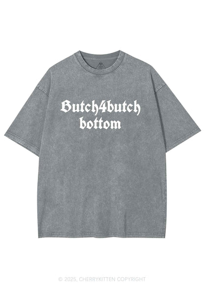 Butch Bottom Pride Y2K Shirts Washed Tee Cherrykitten
