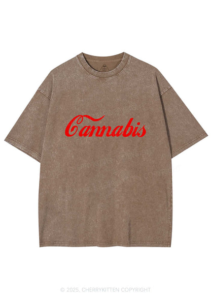 Special Cxnnxbis Y2K Shirts Washed Tee Cherrykitten