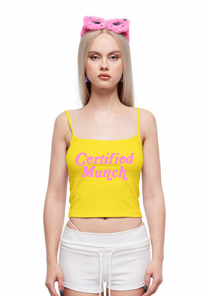 Certified Munch Y2K Spaghetti Strap Cami Cherrykitten