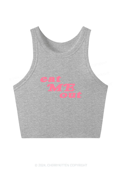 Eat Me Out Y2K Crop Tank Top Cherrykitten