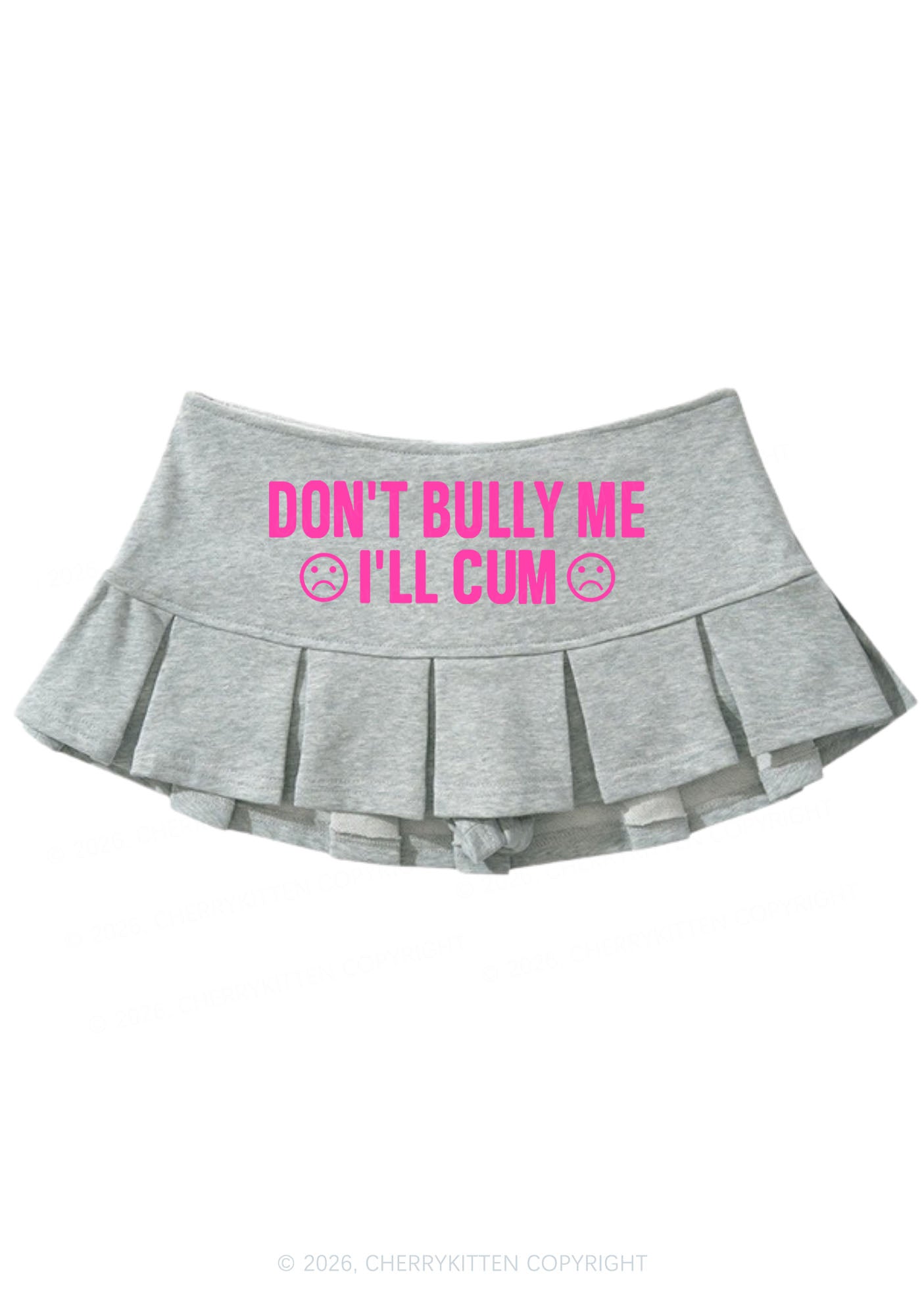Dont Bully Me Y2K Mini Pleated Skirts Cherrykitten