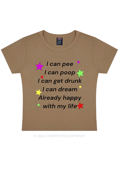 Already Happy Life Y2K Baby Tee Cherrykitten