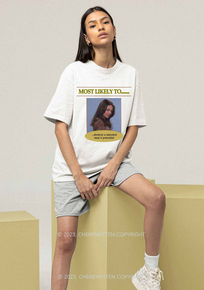 Destroy A Man Y2K Chunky Shirt Cherrykitten