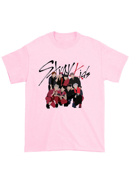 Skz God's Menu Group Skz Kpop Chunky Shirt