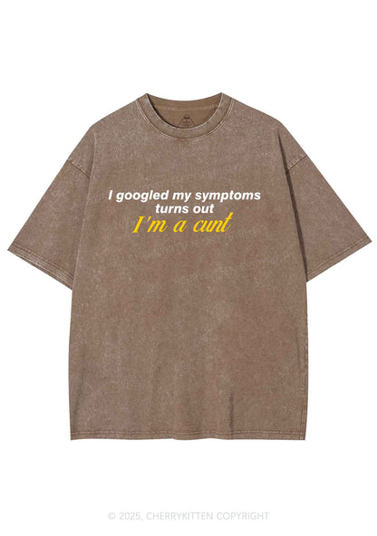 I Am A Cxxt Y2K Shirts Washed Tee Cherrykitten