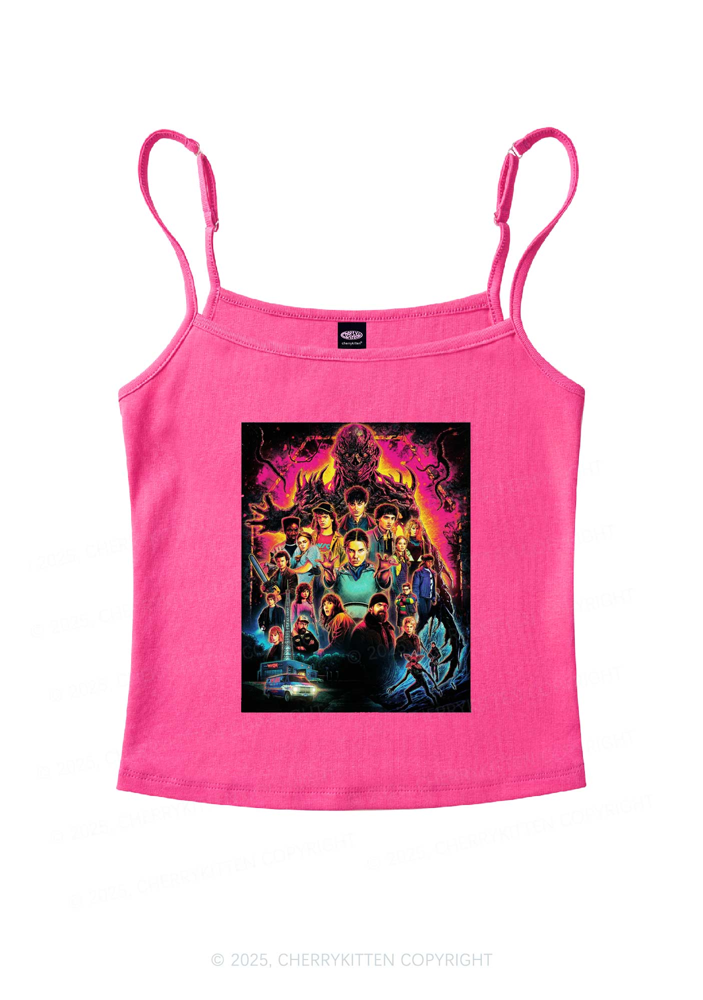 Young Adventure Y2K Spaghetti Strap Cami Cherrykitten