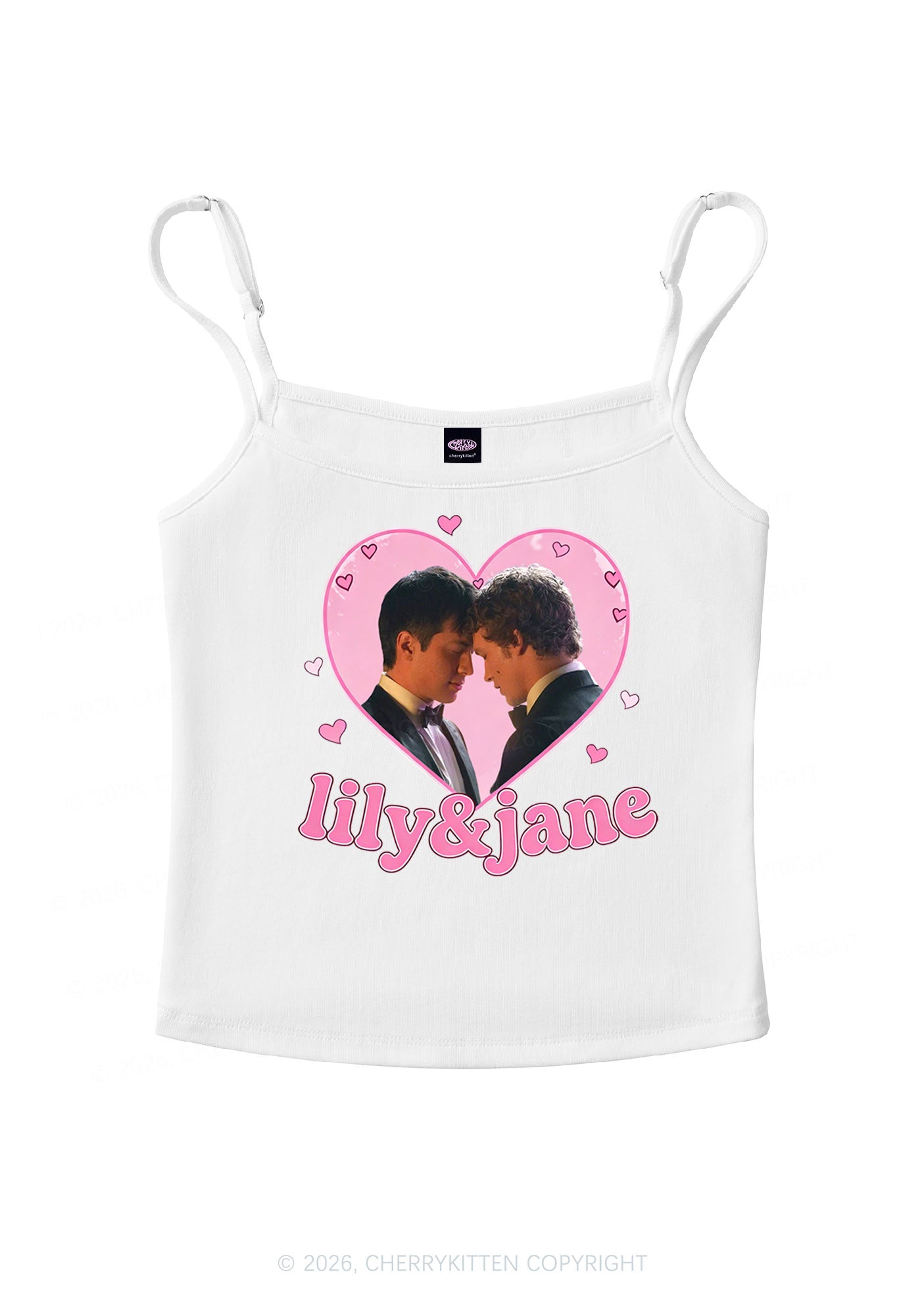 Lily And Jane HR Y2K Spaghetti Strap Cami Cherrykitten