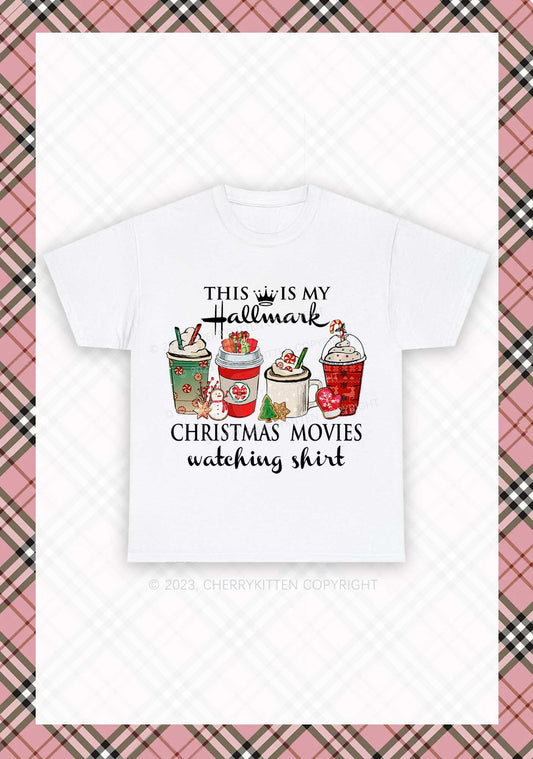 Christmas Movies Watching Shirt Chunky Shirt Cherrykitten