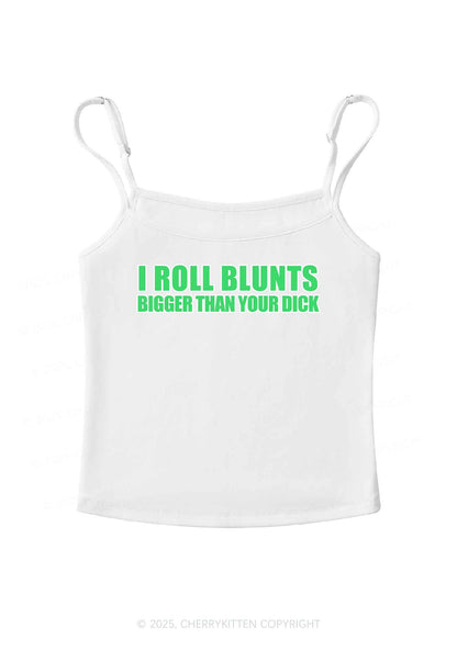I Roll Blunts Y2K Spaghetti Strap Cami Cherrykitten