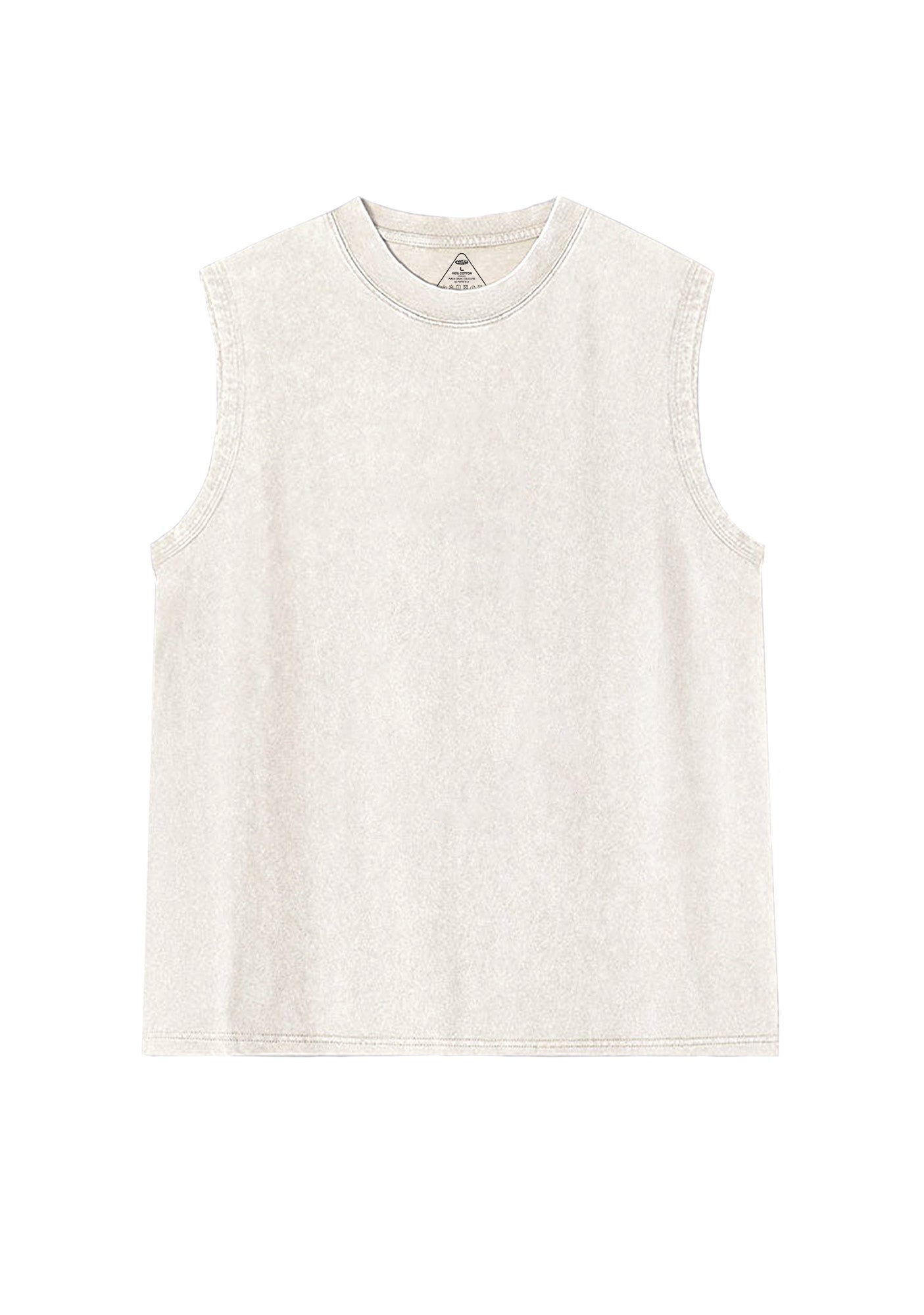 Plain Y2K Washed Muscle Tank Cherrykitten