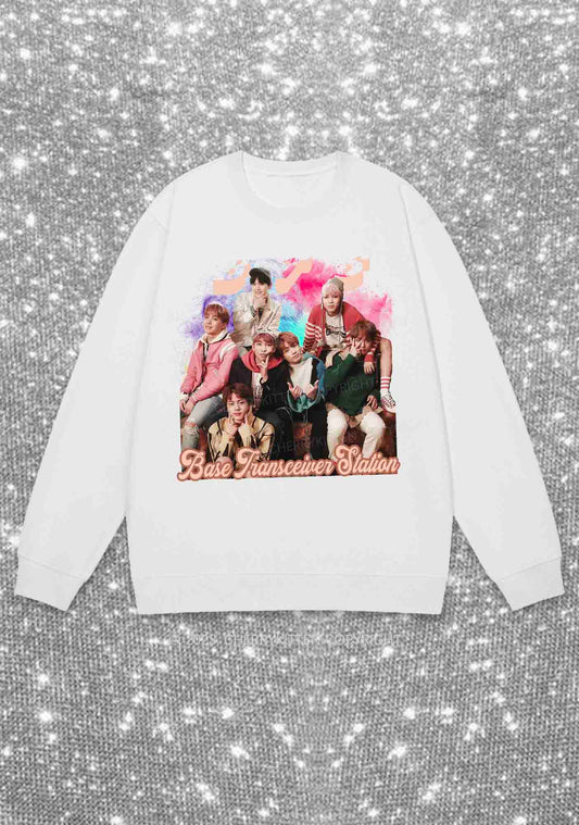 Bangtan Meaning Kpop Y2K Sweatshirt Cherrykitten