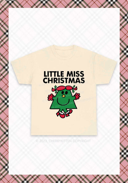 Little Miss Christmas Chunky Shirt Cherrykitten